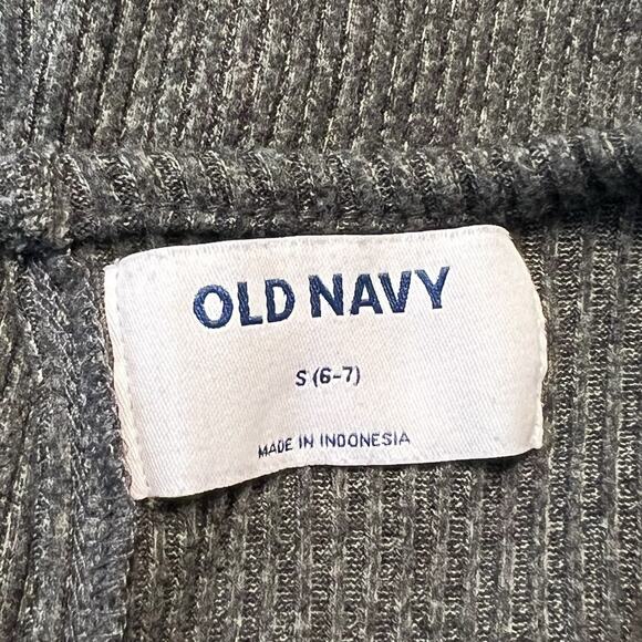 Old Navy gray jumpsuit size small 6-7 - Picture 3 of 4